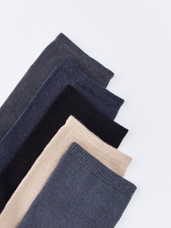 набор из 5 пар носков детские от бренда sela вид слева