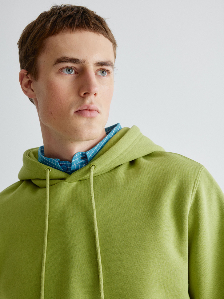 худи regular fit из футера 4610517262226 в интернет магазине