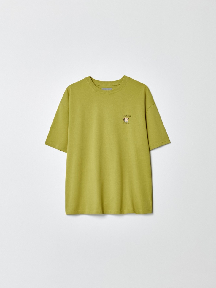 Футболка SELA x Союзмультфильм, зеленый, арт. 35068