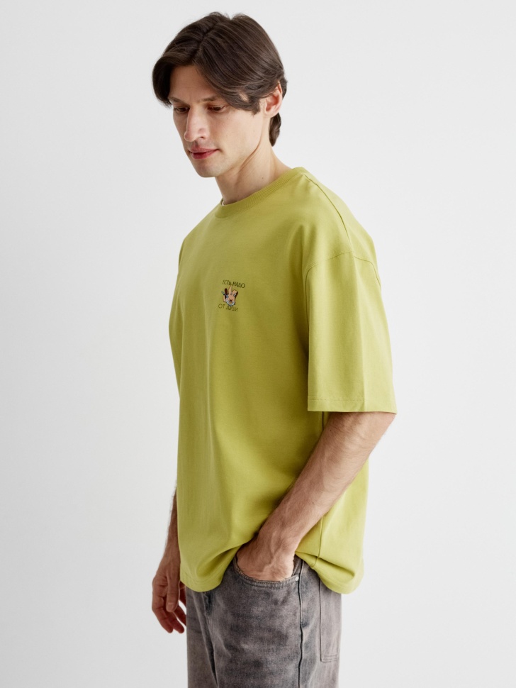 футболка с принтом  x союзмультфильм по цене 2999 руб вид справа