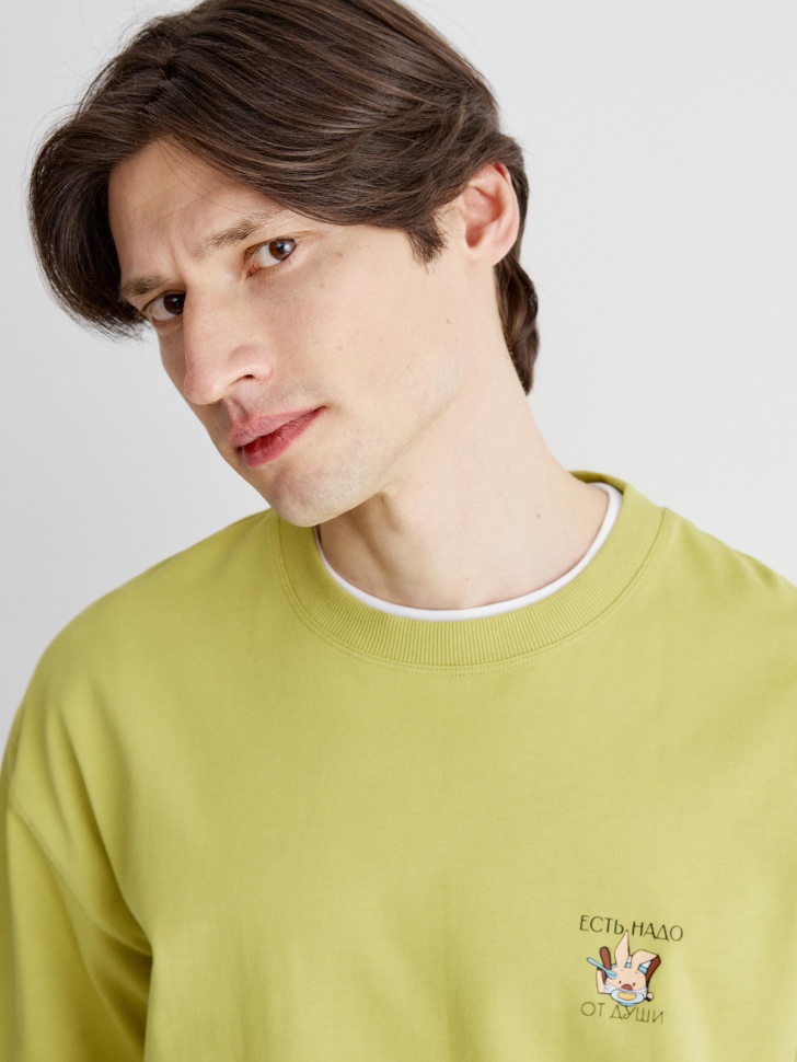 футболка с принтом  x союзмультфильм из россии вид сбоку