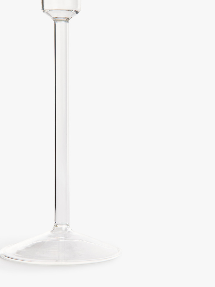 высокий подсвечник из стекла по цене 899 руб вид справа