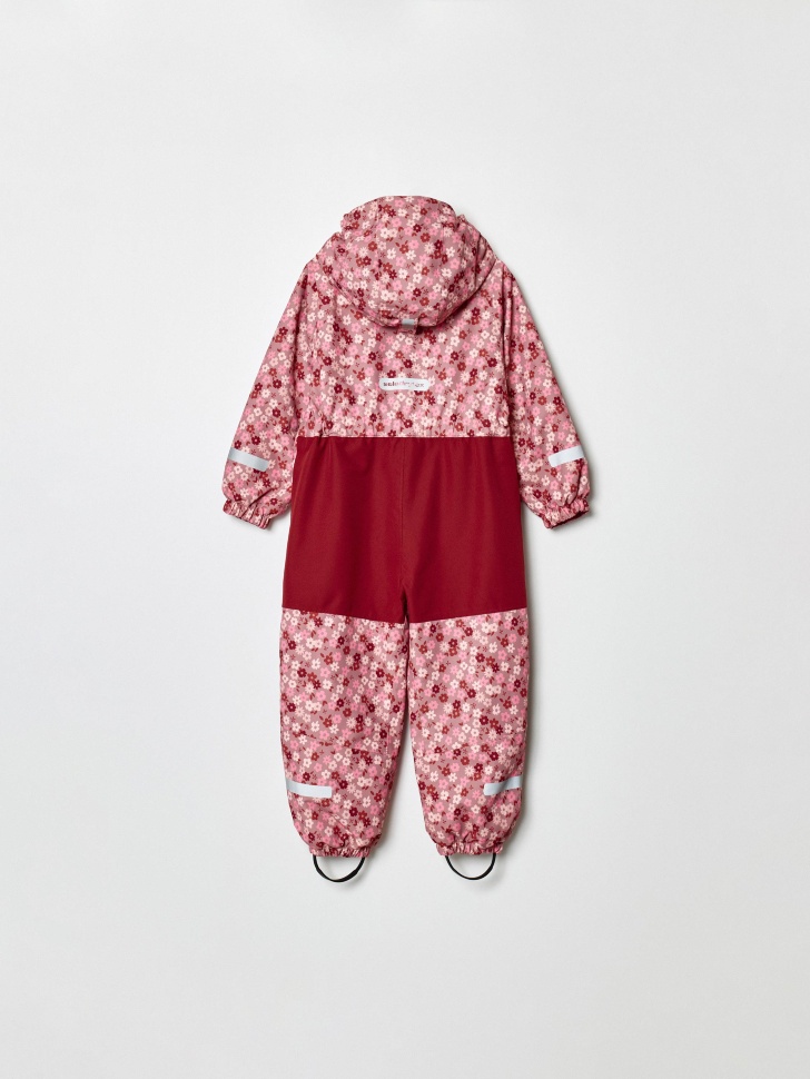 демисезонный комбинезон из технологичной мембранной ткани drytex® для девочек от бренда sela вид слева