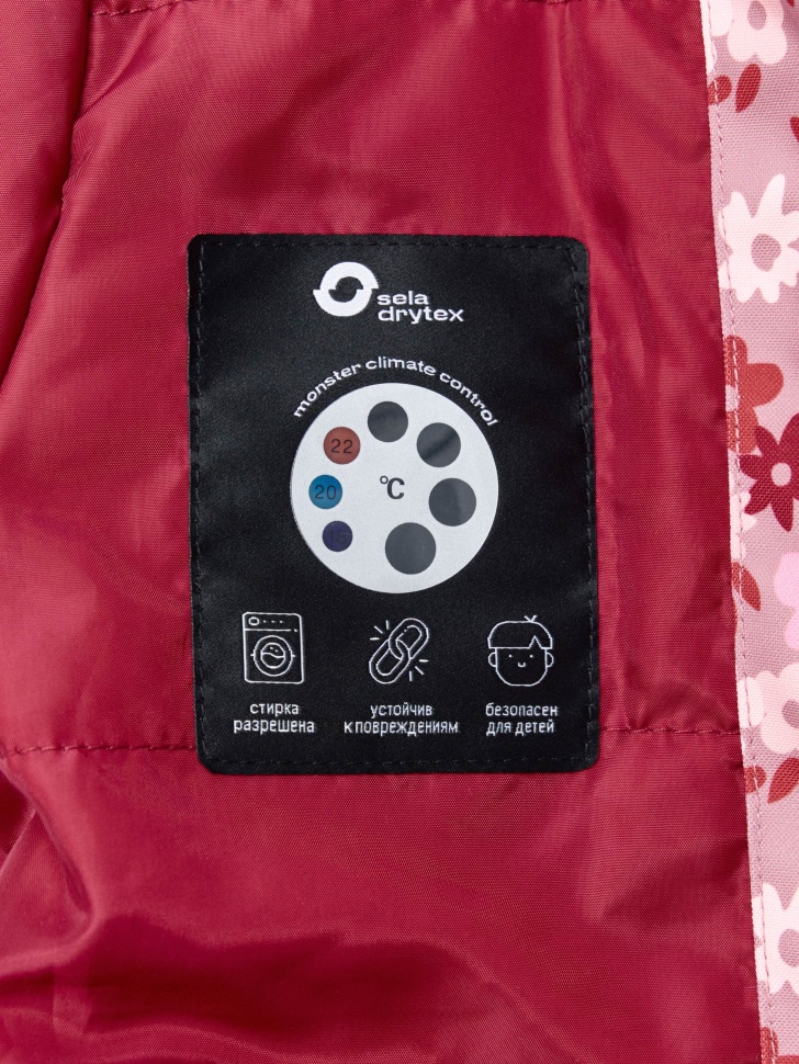 демисезонный комбинезон из технологичной мембранной ткани drytex® для девочек по цене 5999 руб вид справа