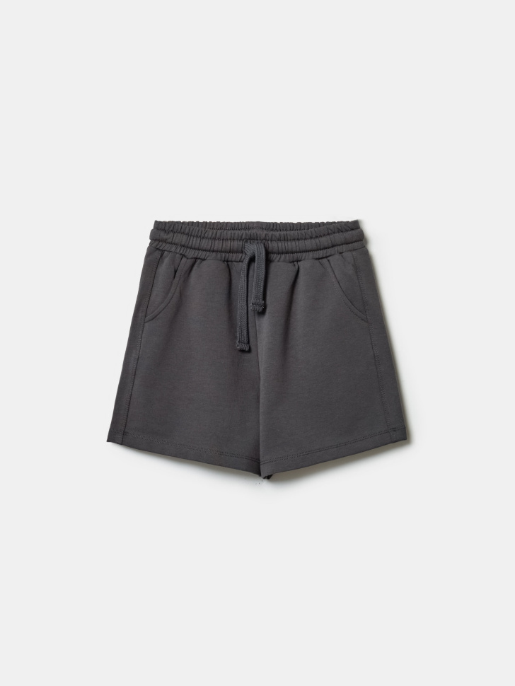 трикотажные базовые шорты для мальчиков, 2 шт. из россии вид сбоку