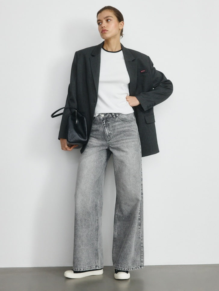 Джинсы WIDE LEG из коллекции SELA ARCHIVE