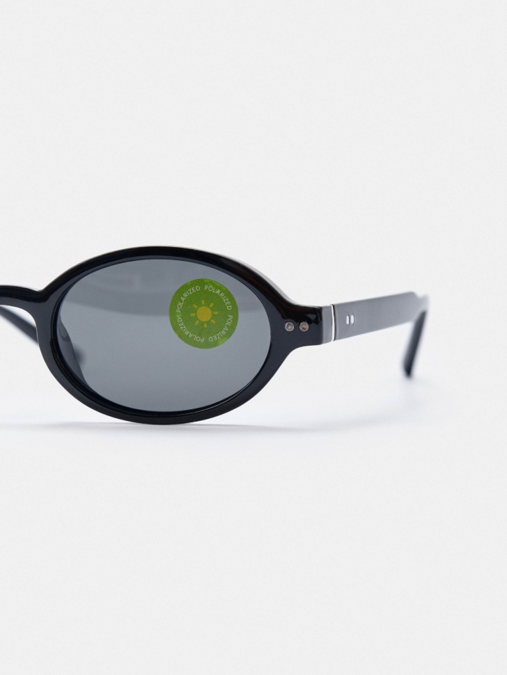 солнцезащитные очки в овальной оправе для девочек из россии вид сбоку