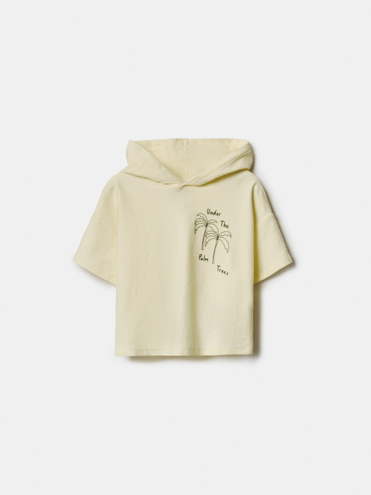 Худи с коротким рукавом Sela, желтый, арт. 49749