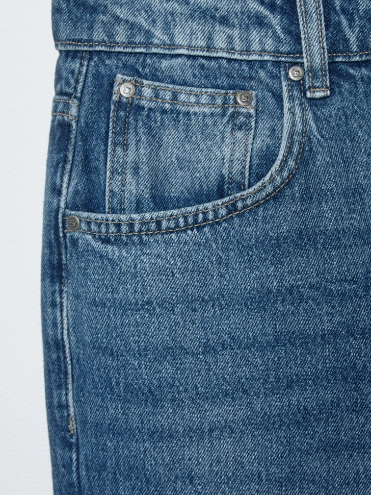 джинсы carrot fit со средней посадкой 4680798762135 в интернет магазине