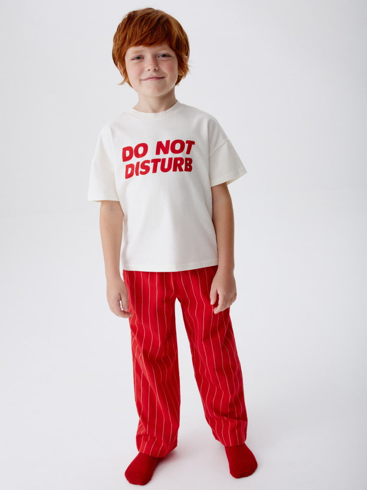 пижама с принтом для мальчиков 4610517090928 фотография
