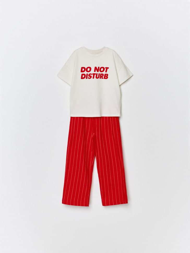 пижама с принтом для мальчиков 4610517090928 по акции