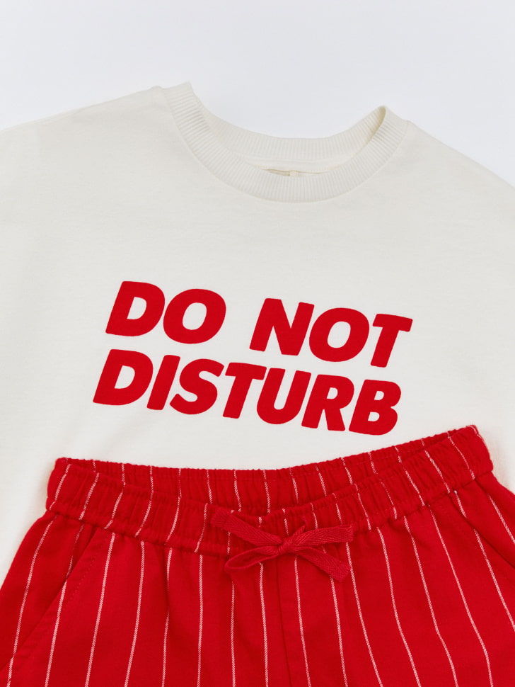 пижама с принтом для мальчиков 4610517090928 с промокодом