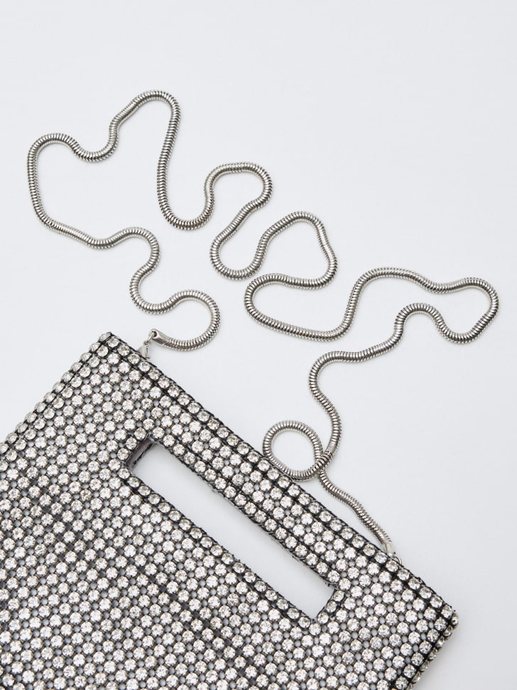 cумка кроссбоди из страз 4680704469080 купить с доставкой