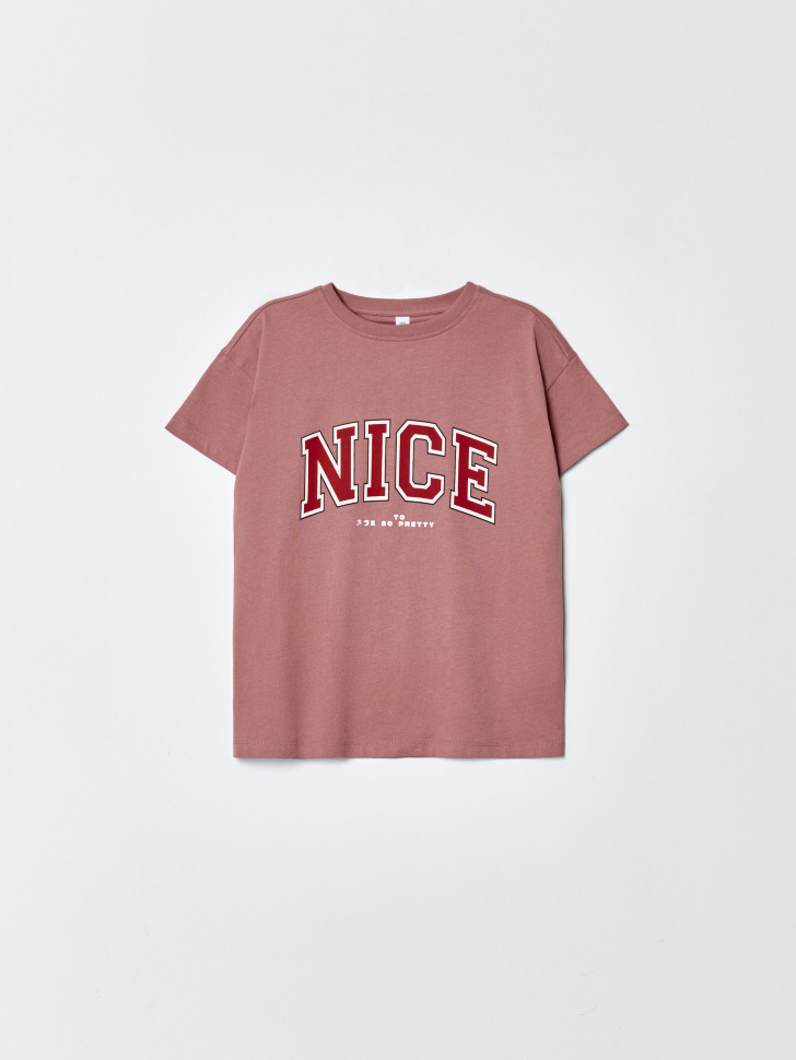 Футболка Sela Nice, розовый, арт. 34530