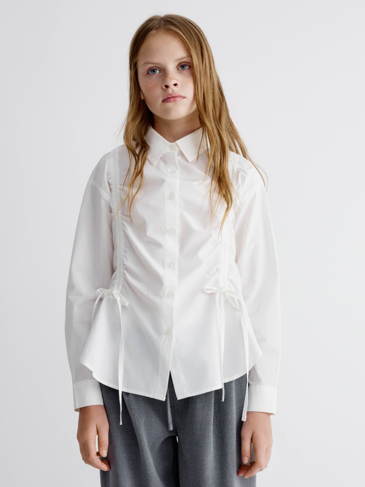 Блузка Sela школьная для девочек, арт. 34510