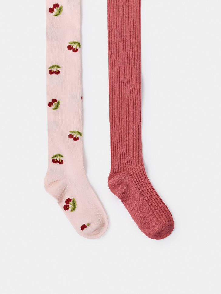 Набор колготок для девочек, 2 шт.