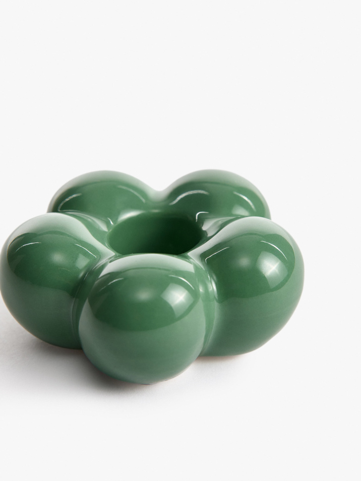 подсвечник из каменной керамики по цене 999 руб вид справа