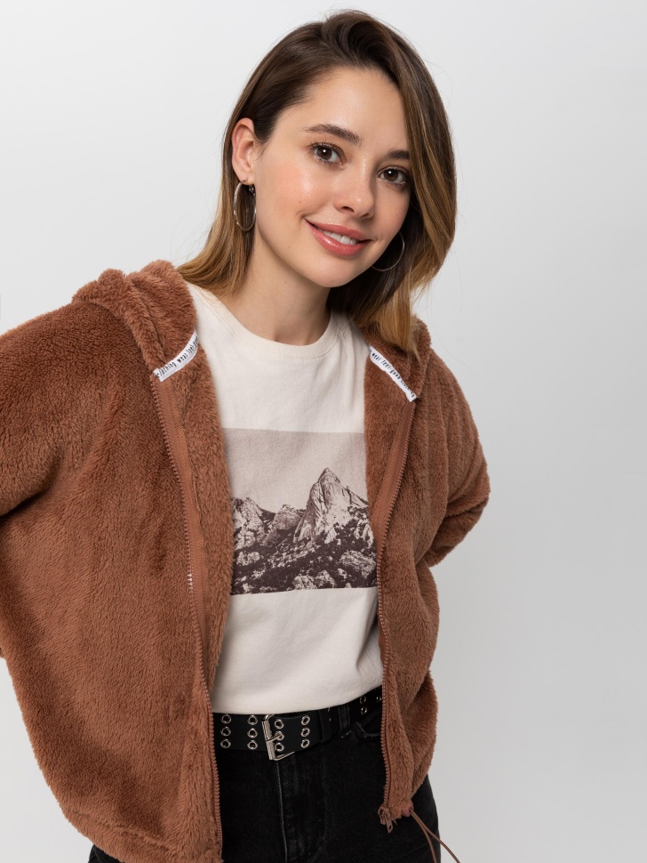 

джемпер женский, Коричневый