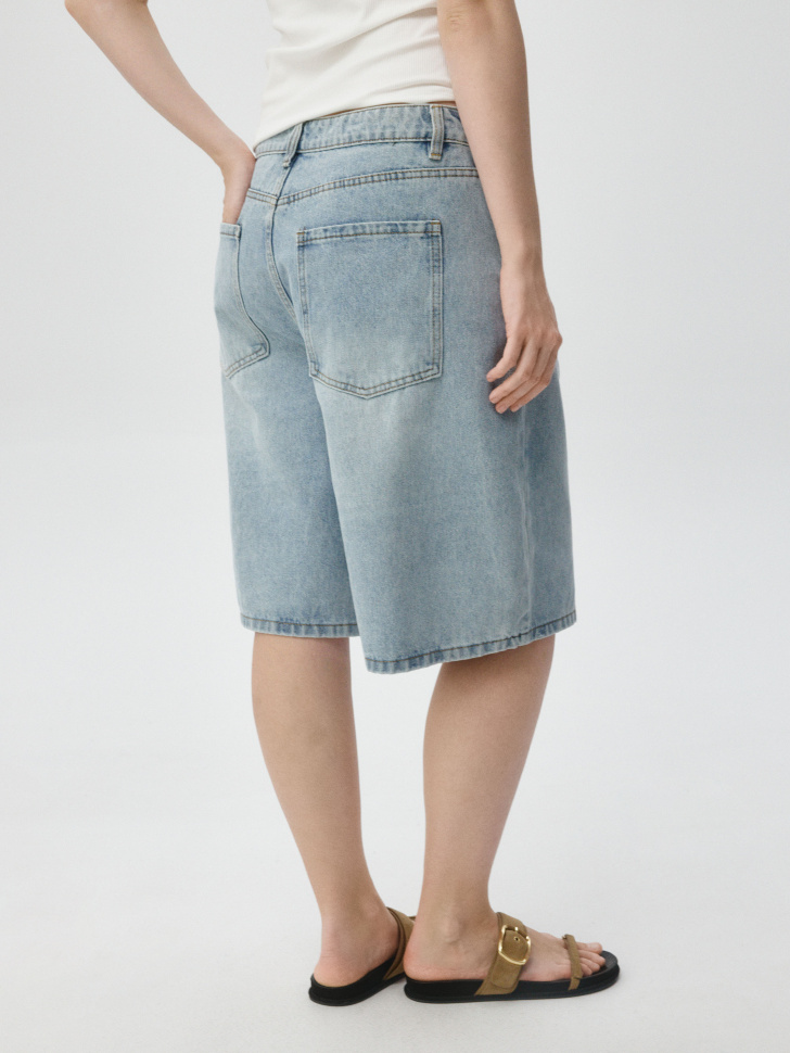 джинсовые шорты loose bermuda 4680704673012 купить с доставкой