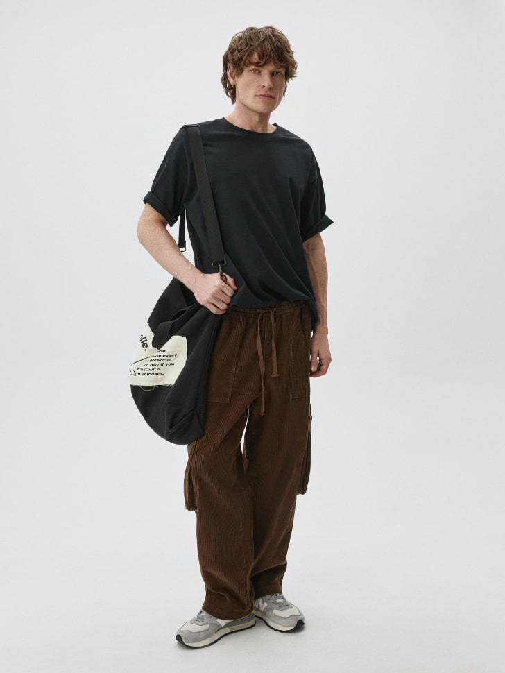 Футболка ALEX OVERSIZE FIT базовая. Фото №2