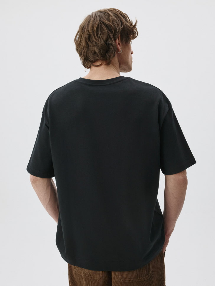 Футболка ALEX OVERSIZE FIT базовая. Фото №3
