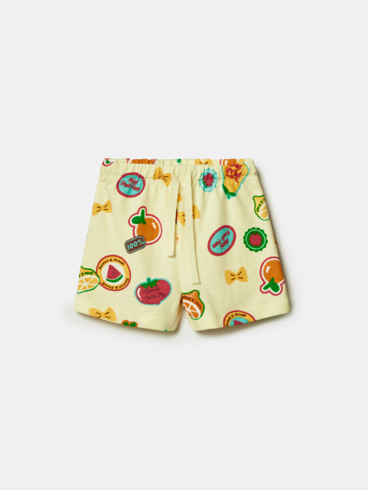 комплект из рубашки и шорт для малышей из россии вид сбоку