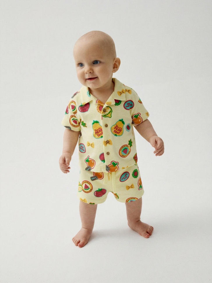 комплект из рубашки и шорт для малышей 4610517731074 фотография