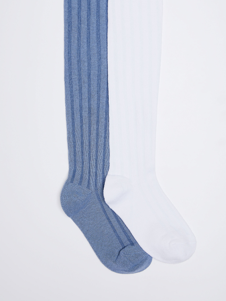 

Набор из 2 пар колготок для девочек, Принт