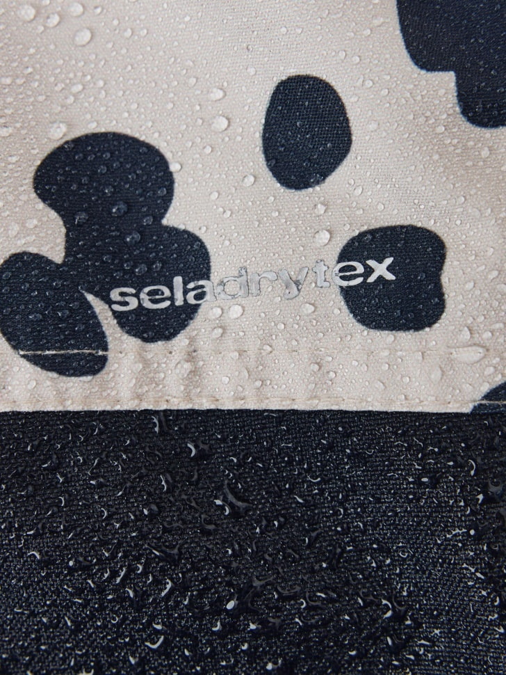 Зимний полукомбинезон из технологичной мембранной ткани seladrytex® для девочек. Фото №9