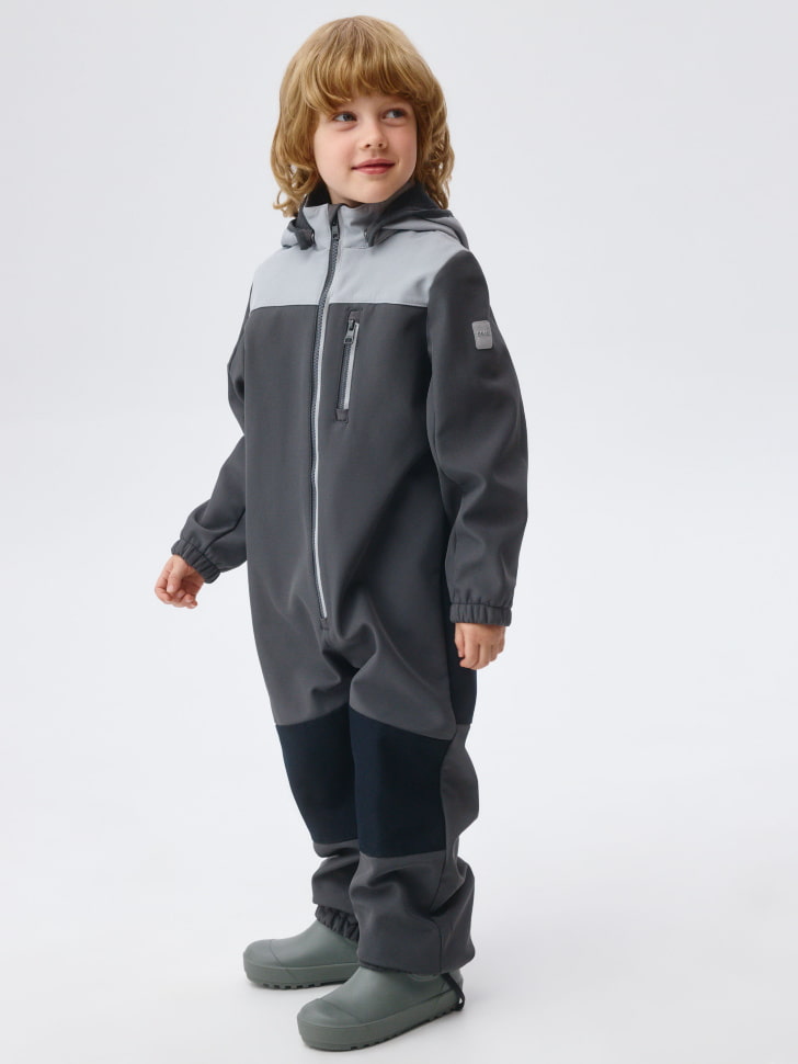 

Комбинезон из Softshell на флисе для мальчиков
