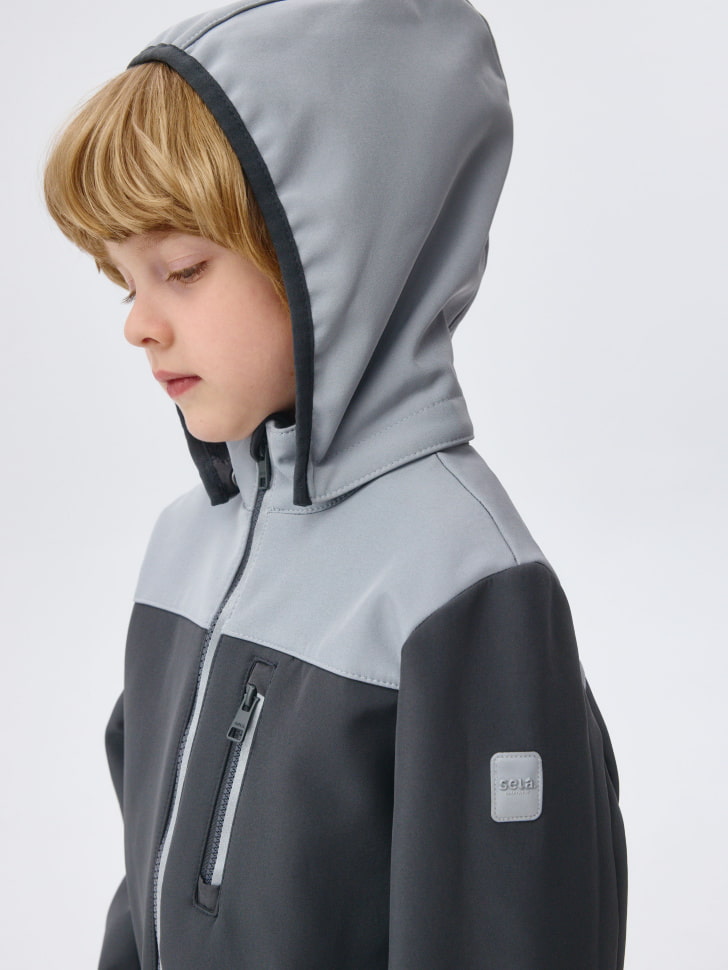 комбинезон из softshell на флисе для мальчиков 4680704801262 по акции