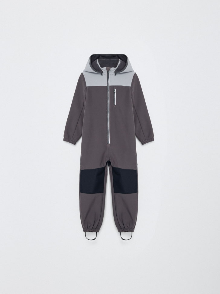 комбинезон из softshell на флисе для мальчиков 4680704801262 купить с доставкой