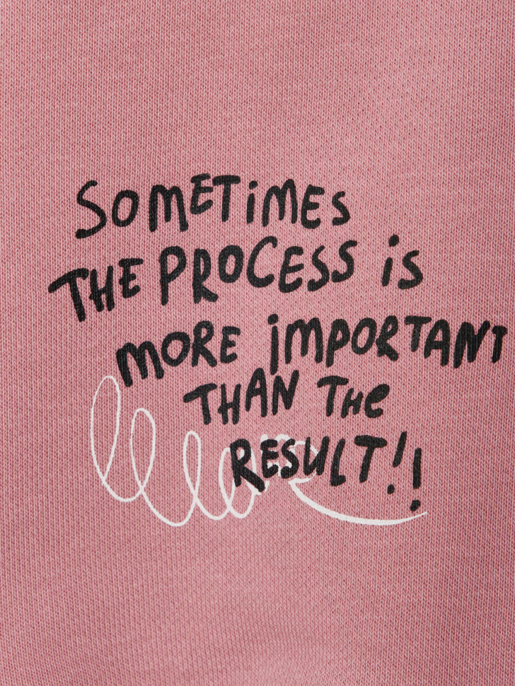 свитшот с ярким принтом для девочек 4680798266817 с промокодом