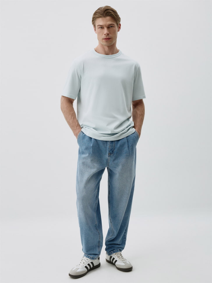 Футболка PETER REGULAR FIT базовая. Фото №2