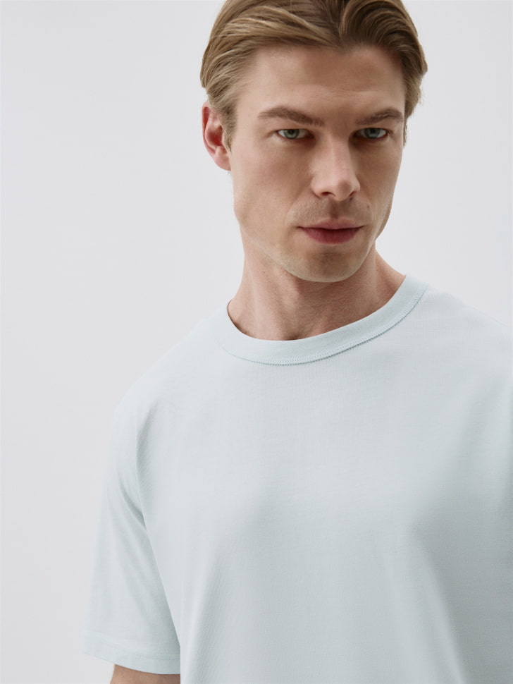 Футболка PETER REGULAR FIT базовая. Фото №4