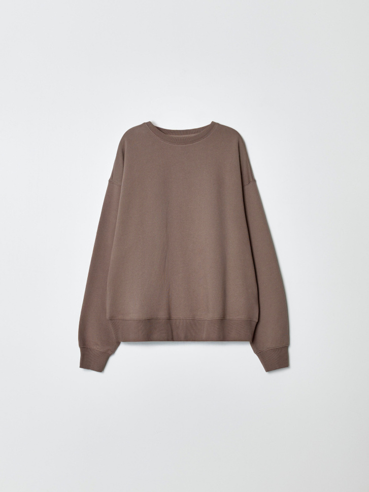 Свитшот оверсайз SELA x Союзмультфильм, коричневый, арт. 35787