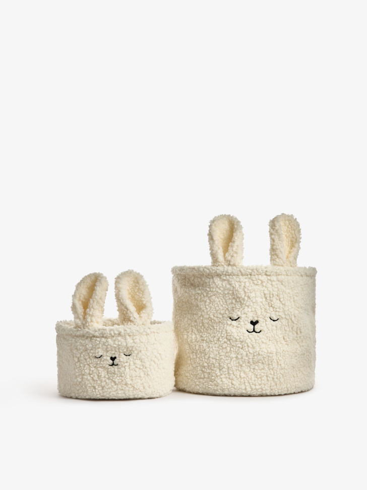 маленькая корзина для хранения детская от бренда sela вид слева