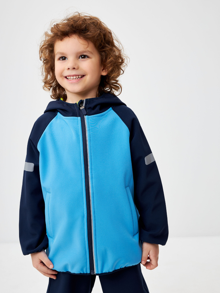 

Ветровка Softshell на флисе для мальчиков