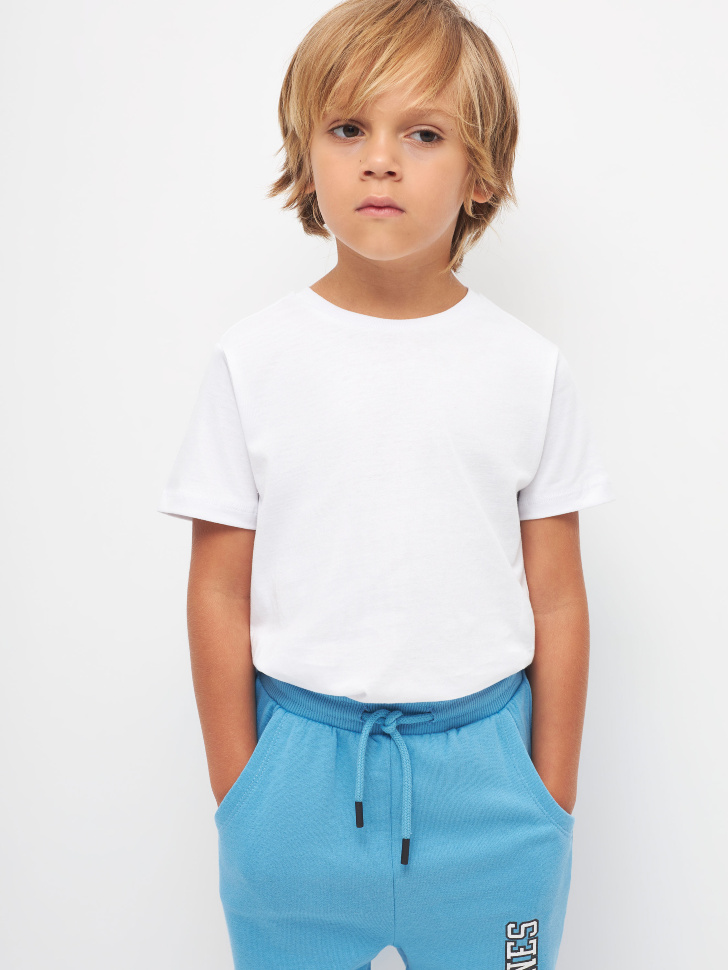 

Базовая футболка для мальчиков, Белый