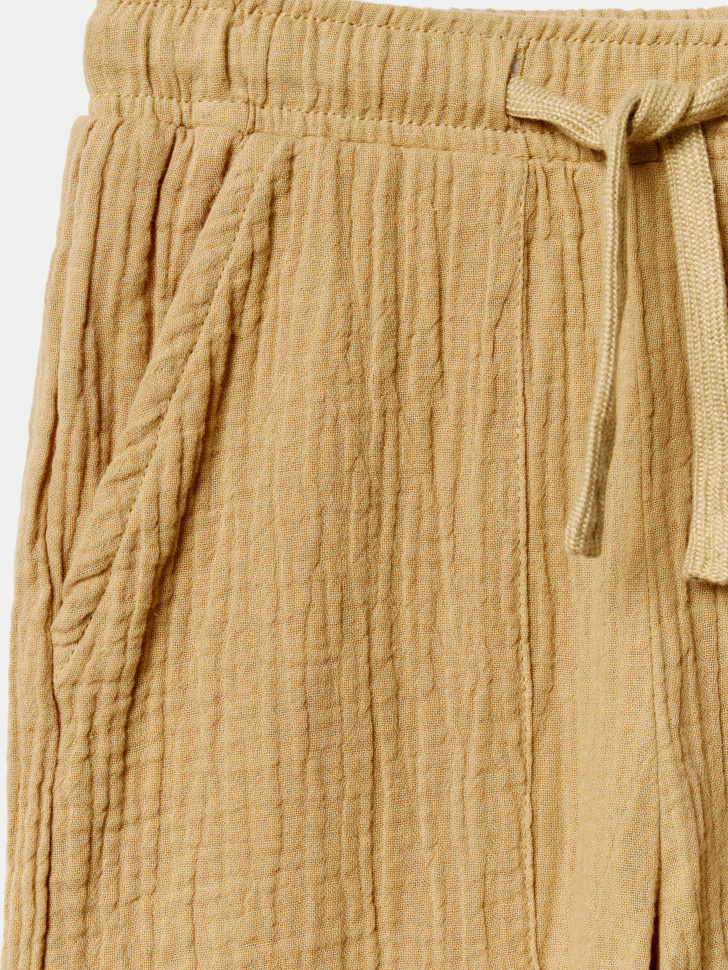 брюки из муслина для мальчиков из россии вид сбоку