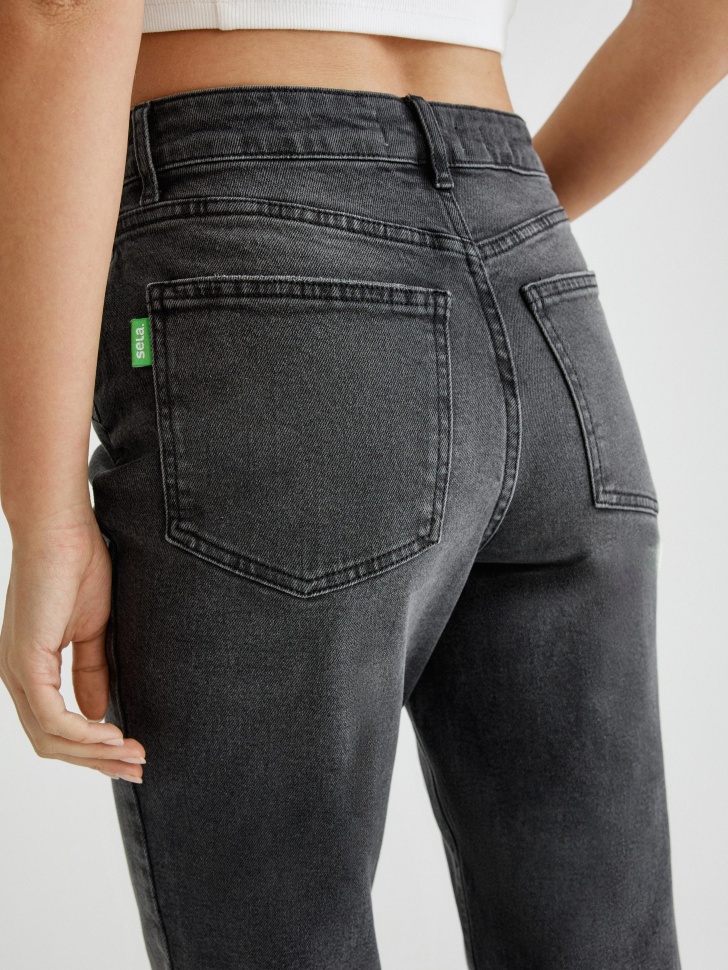 укороченные джинсы 404 mom fit 4680798402567 по низкой цене