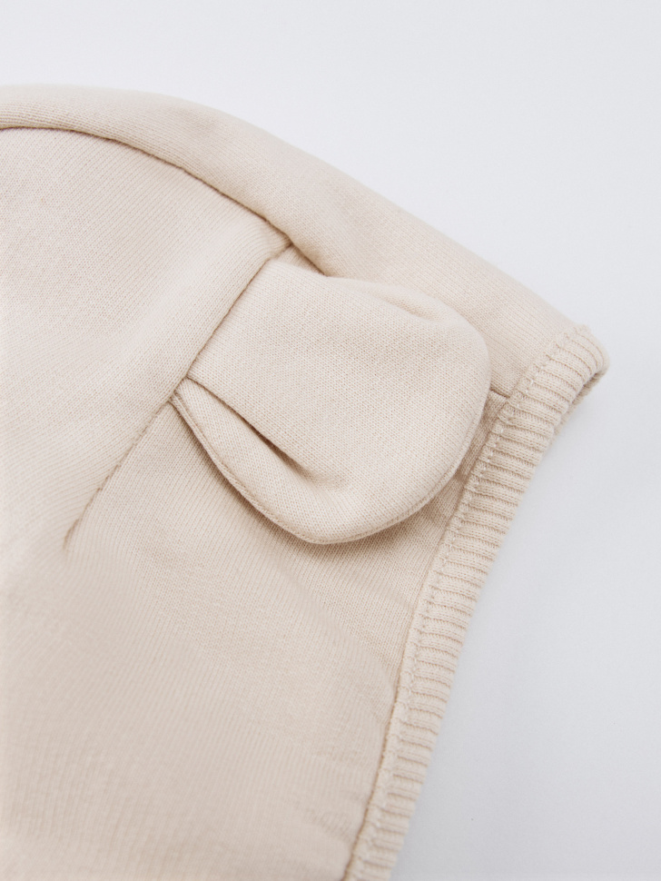 чепчик из хлопка с ушками для малышей 4680798766515 по низкой цене