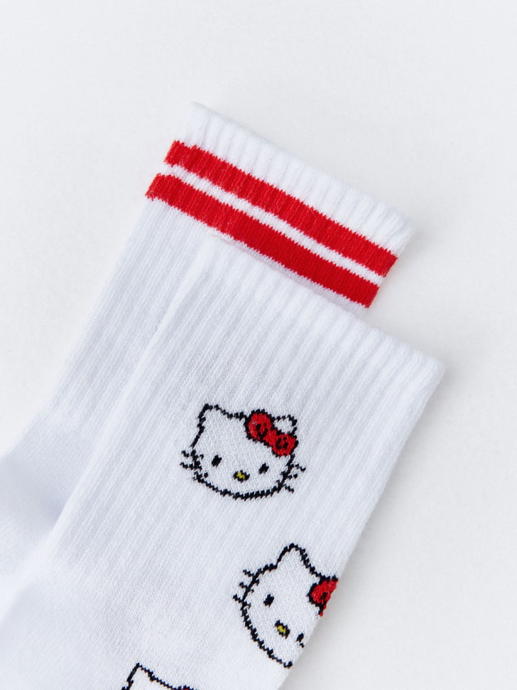 Набор из 2 пар носков Hello Kitty для девочек. Фото №2