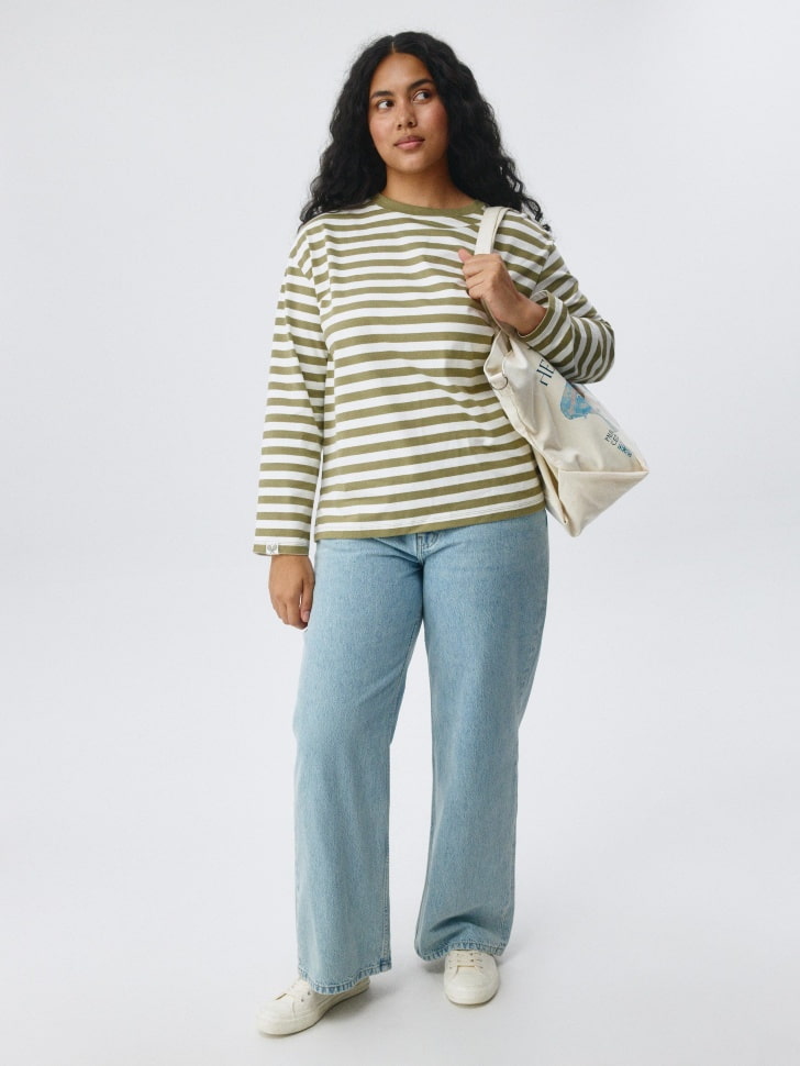 Лонгслив ANNA OVERSIZE FIT. Фото №2