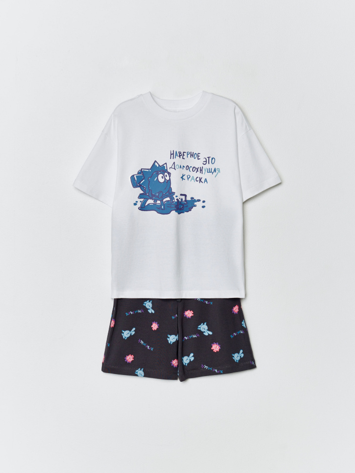 пижама с принтом для мальчиков  x смешарики 4610517109323 фотография