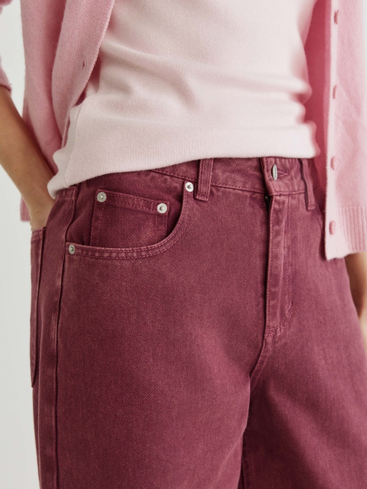 джинсы loose straight из россии вид сбоку