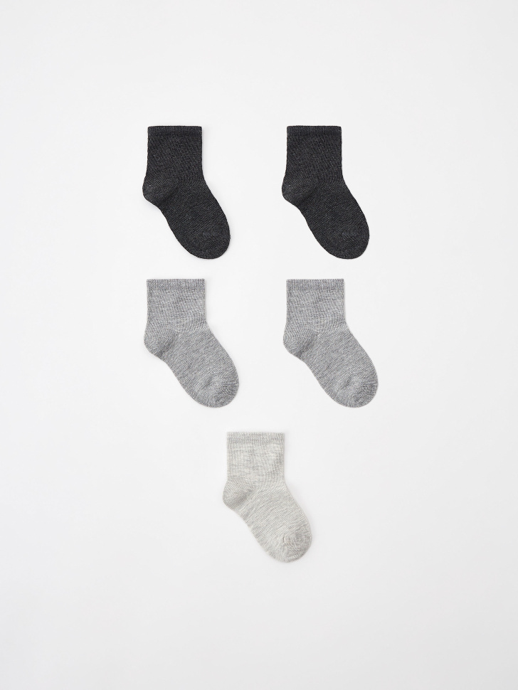 Набор из 5 пар носков для мальчиков (принт, 14-16)