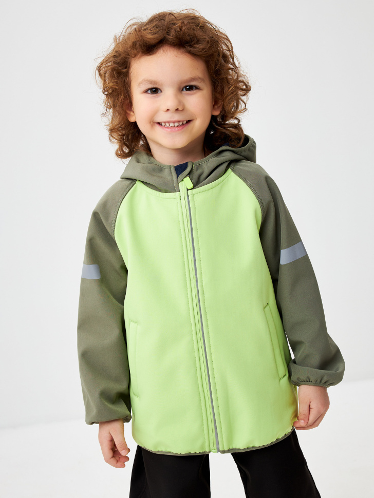 

Ветровка Softshell на флисе для мальчиков