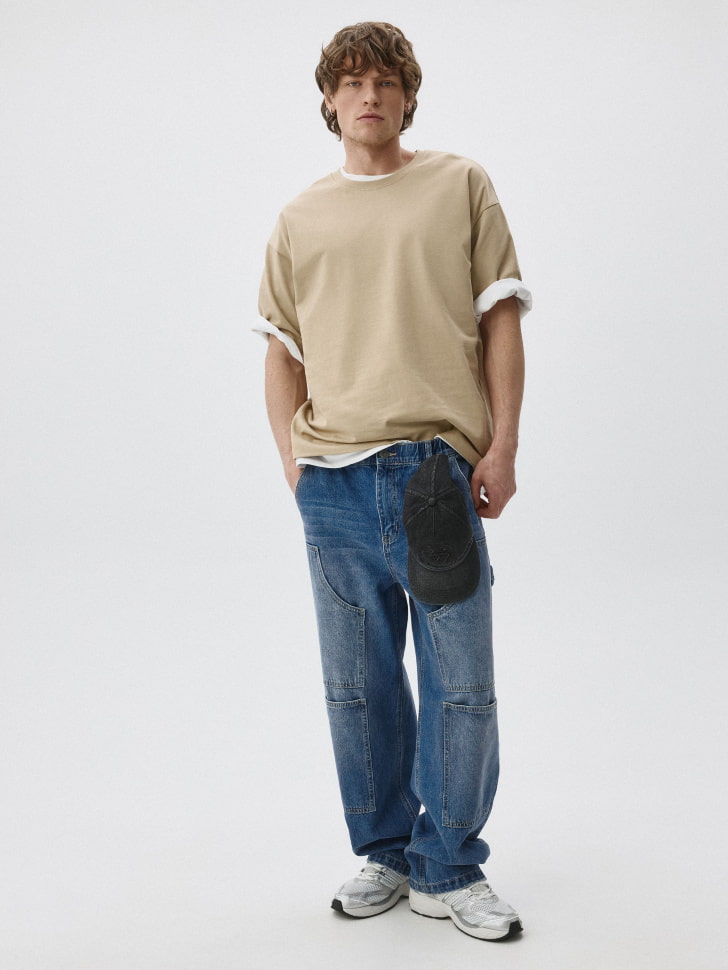 Футболка ALEX OVERSIZE FIT базовая. Фото №2