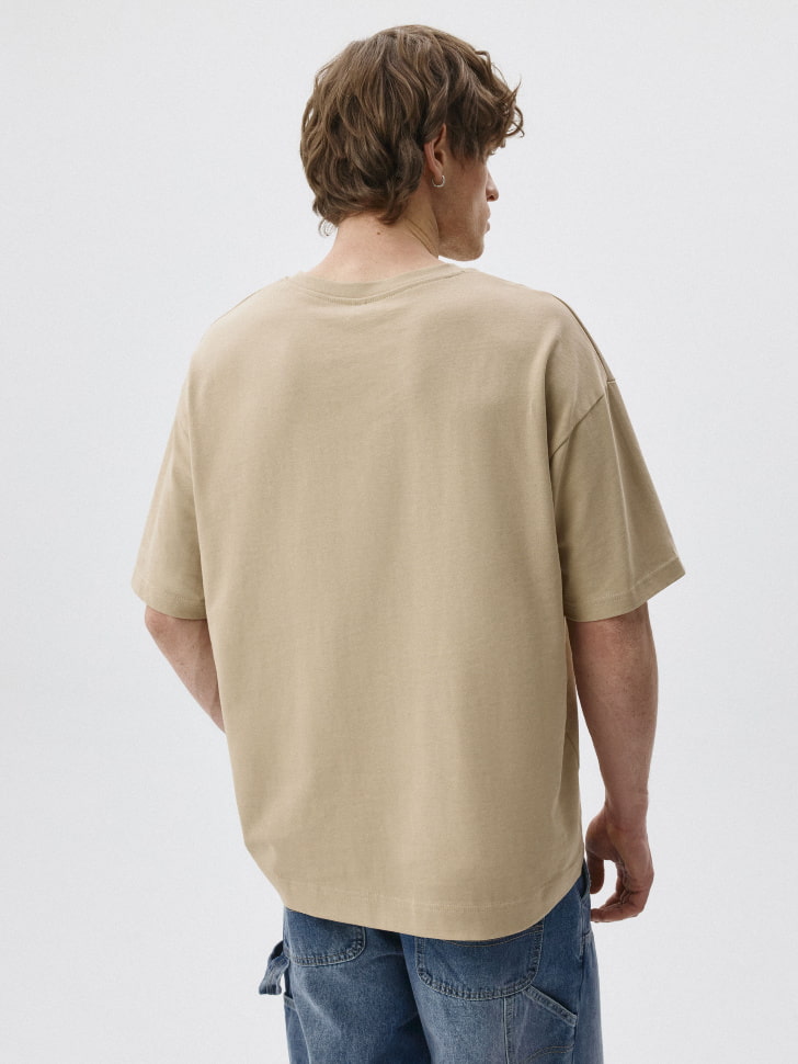 Футболка ALEX OVERSIZE FIT базовая. Фото №3